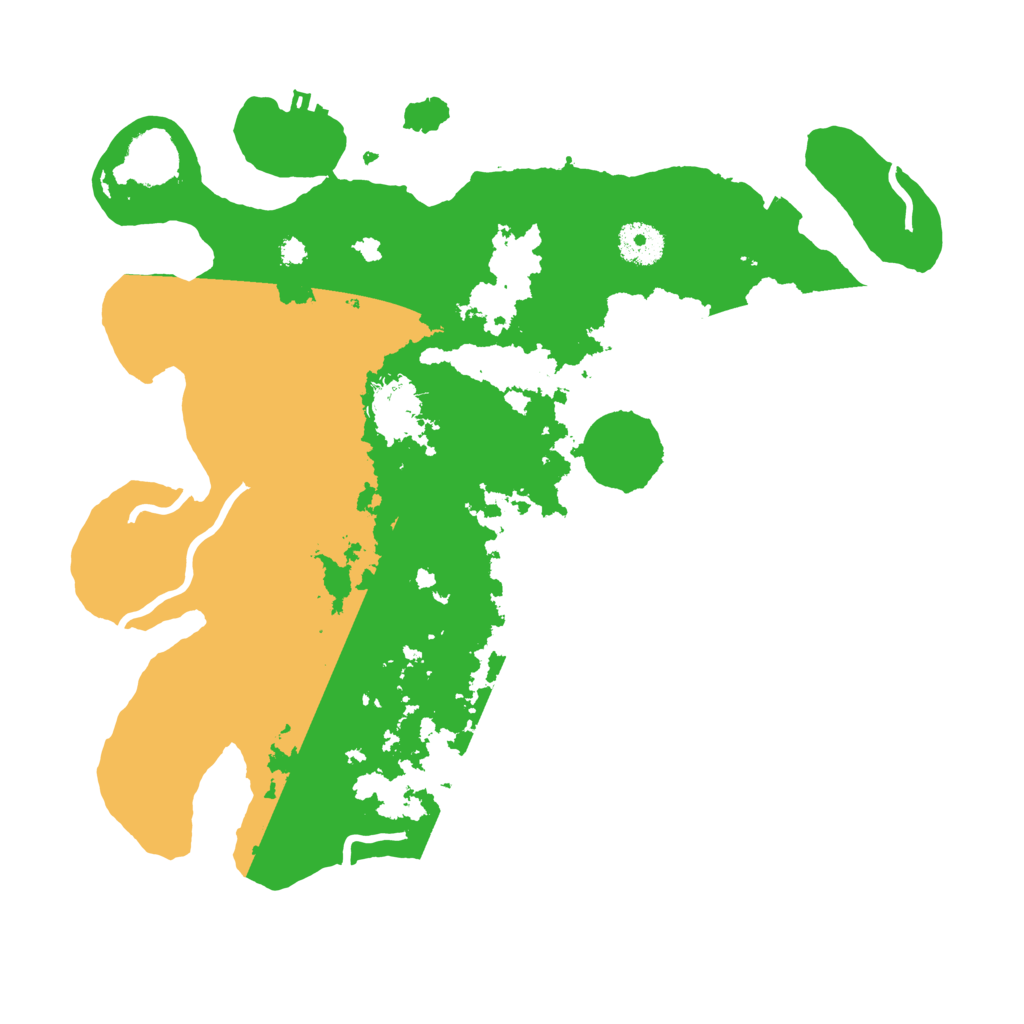 Biome Rust Map: Procedural Map, Size: 3500, Seed: 3462344