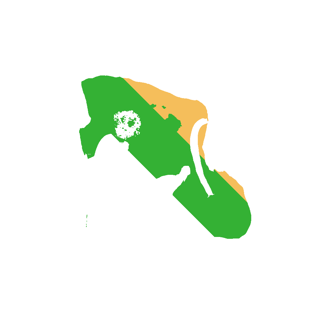 Biome Rust Map: Procedural Map, Size: 1200, Seed: 342436677