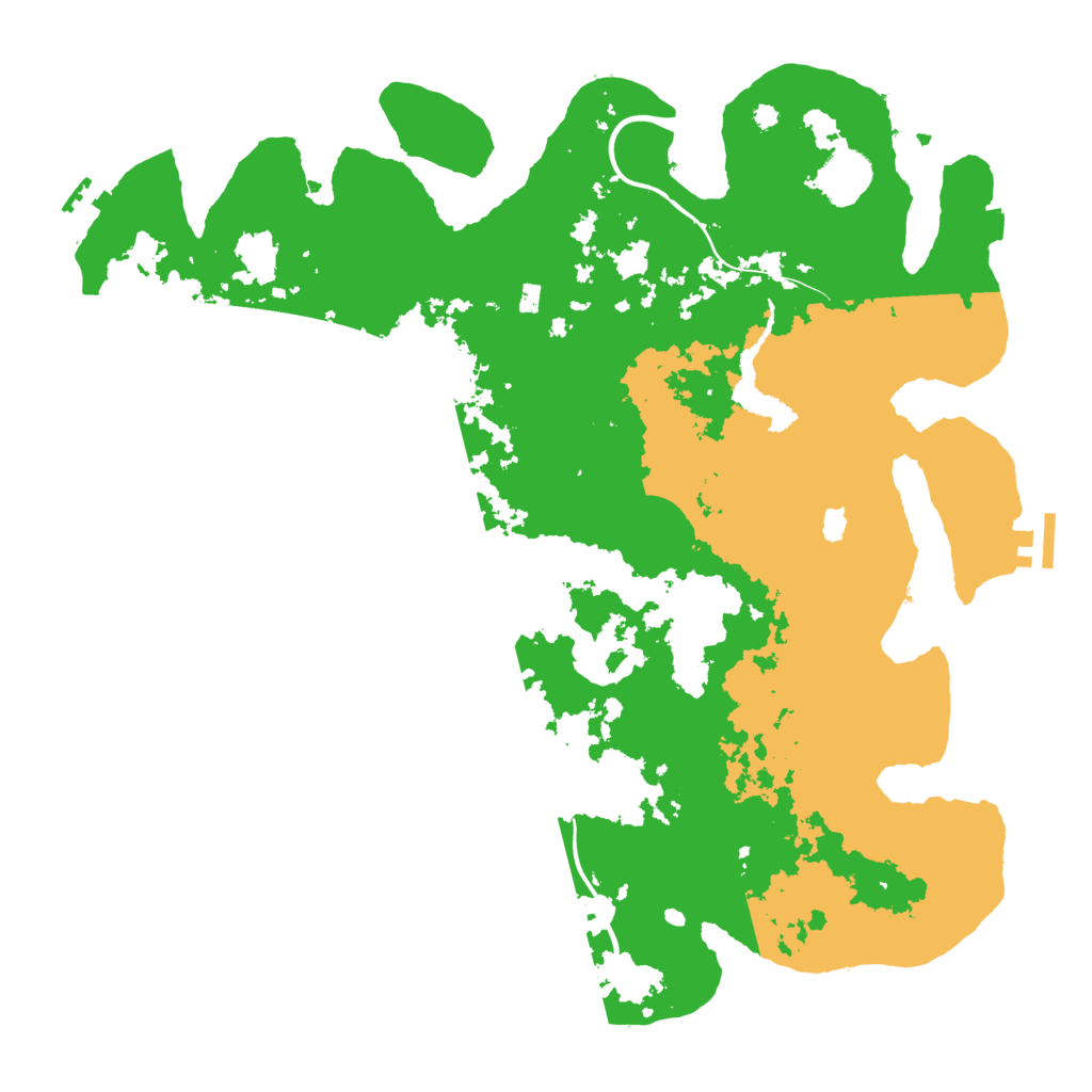 Biome Rust Map: Procedural Map, Size: 4000, Seed: 1155236815