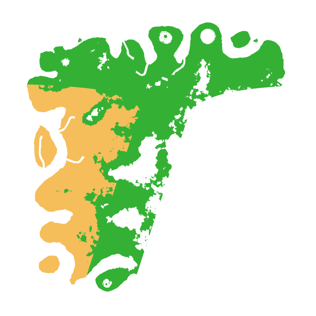 Biome Rust Map: Procedural Map, Size: 3750, Seed: 670318882