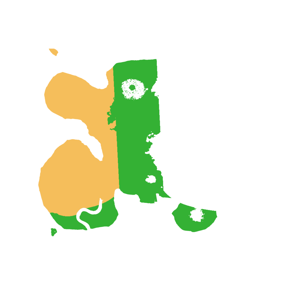 Biome Rust Map: Procedural Map, Size: 2000, Seed: 4880871