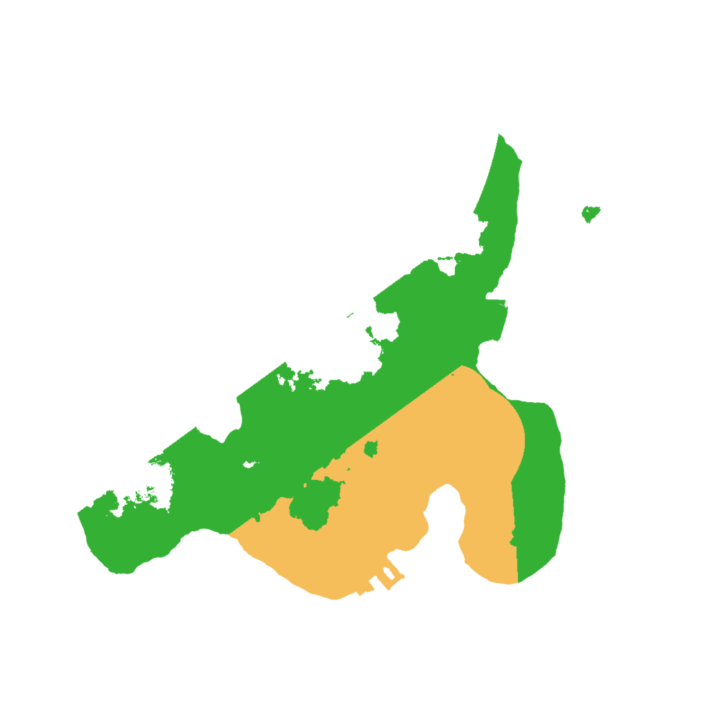 Biome Rust Map: Procedural Map, Size: 2000, Seed: 1337499373