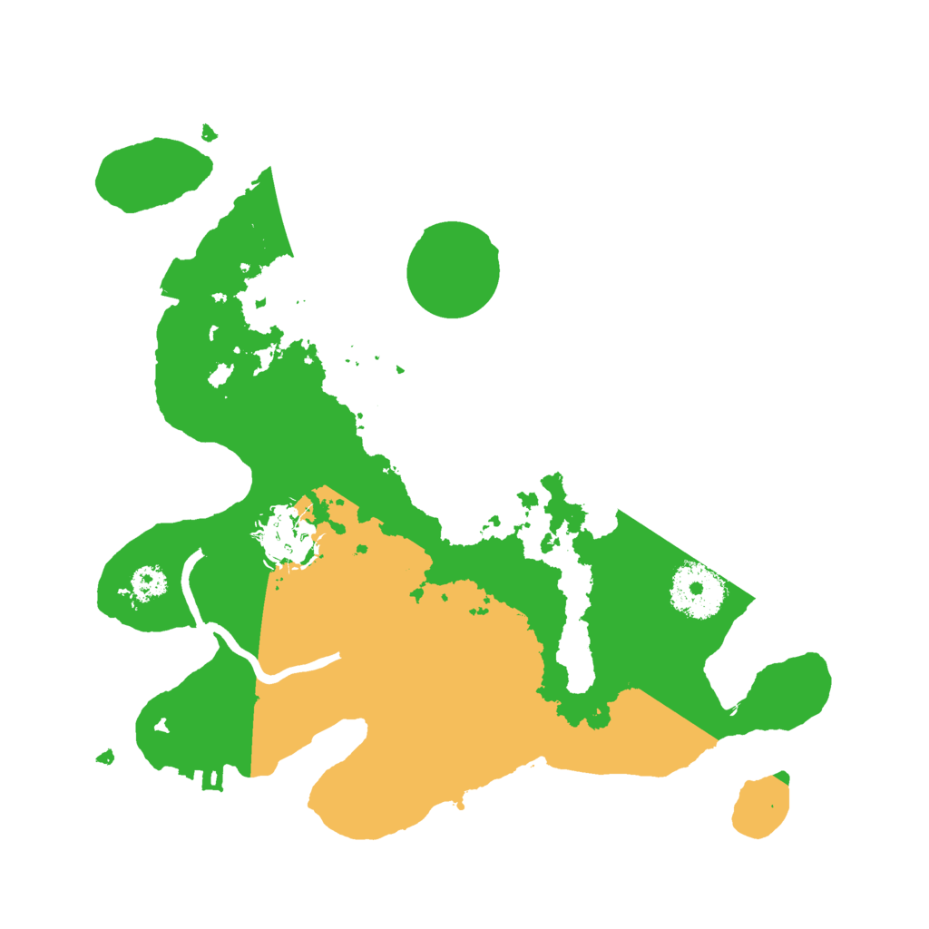 Biome Rust Map: Procedural Map, Size: 2700, Seed: 1493876121