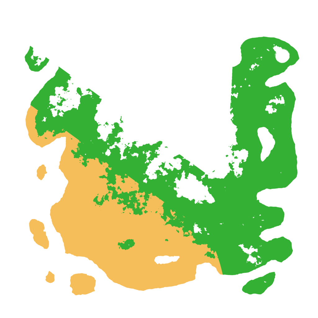 Biome Rust Map: Barren, Size: 4000, Seed: 51172696