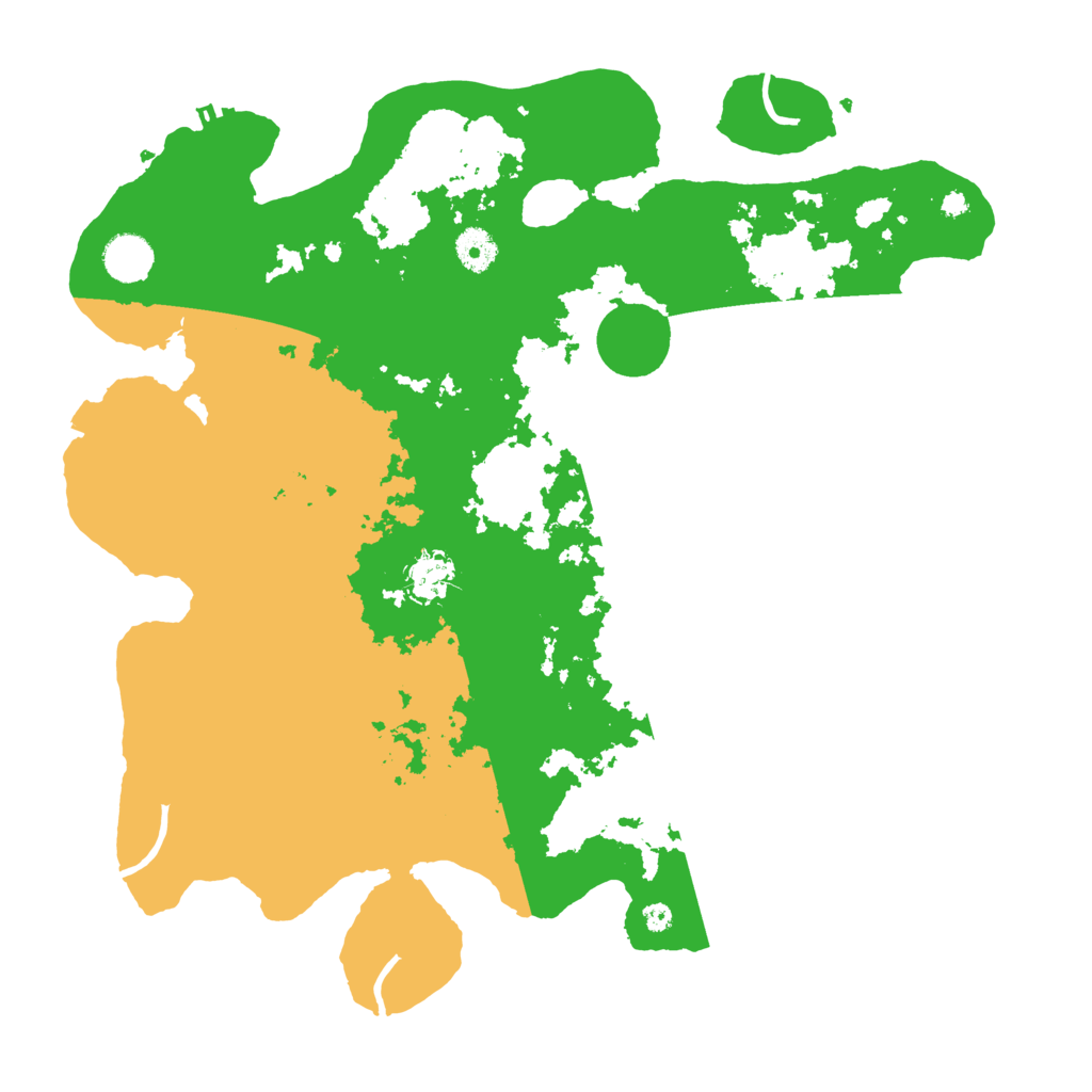 Biome Rust Map: Procedural Map, Size: 3950, Seed: 2122428136