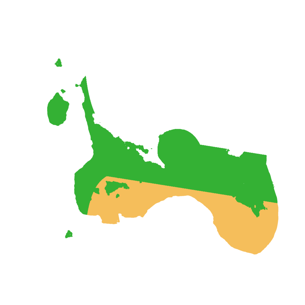 Biome Rust Map: Procedural Map, Size: 2000, Seed: 1860173343