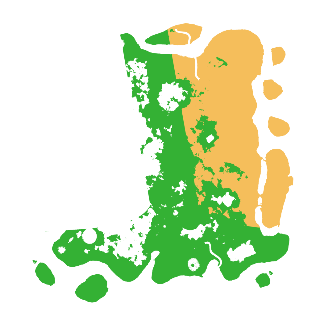 Biome Rust Map: Procedural Map, Size: 3950, Seed: 87035409