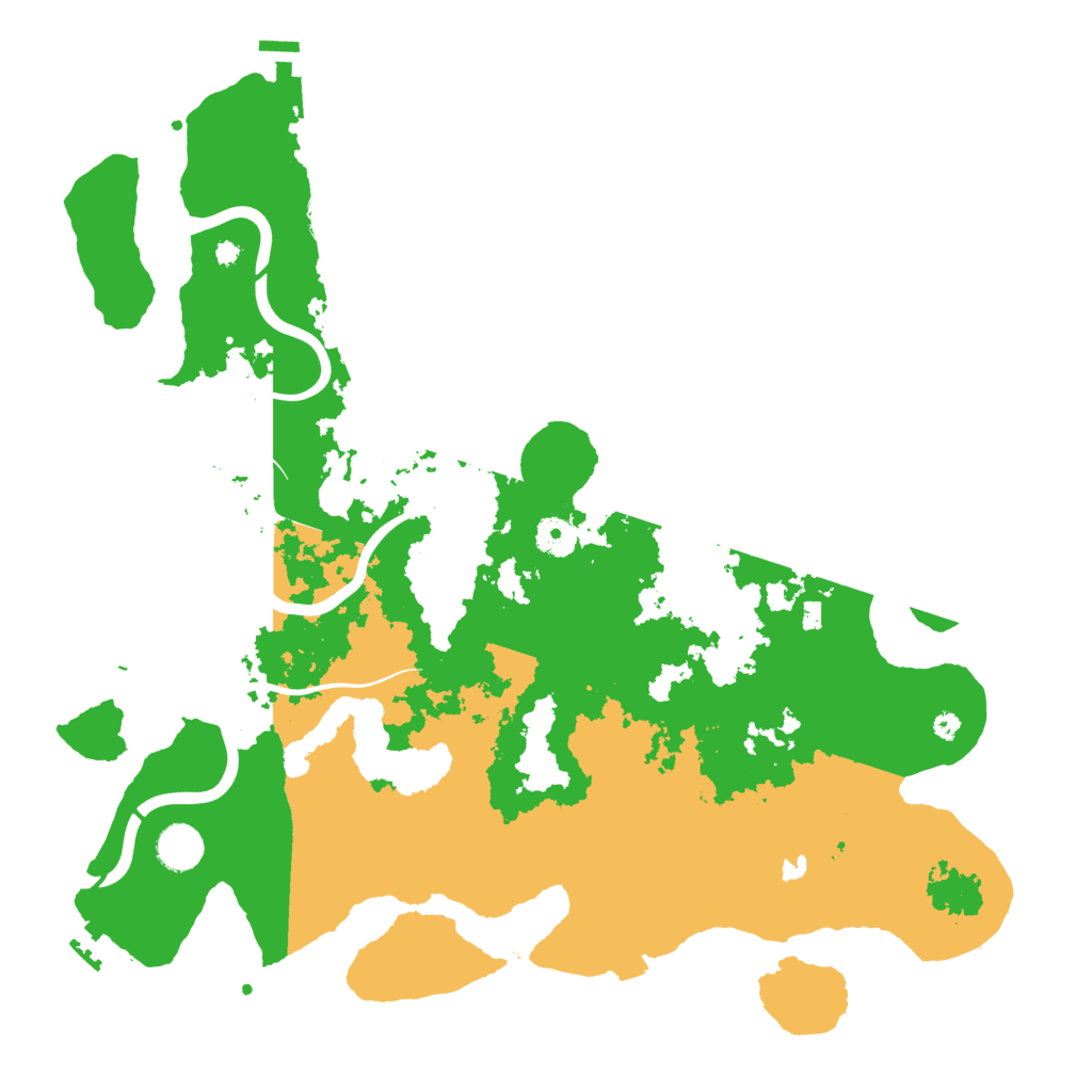Biome Rust Map: Procedural Map, Size: 4100, Seed: 66848617