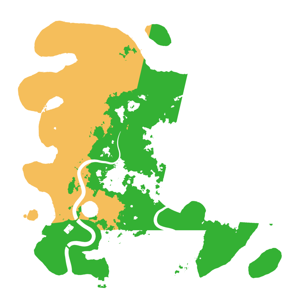 Biome Rust Map: Procedural Map, Size: 3500, Seed: 997935098