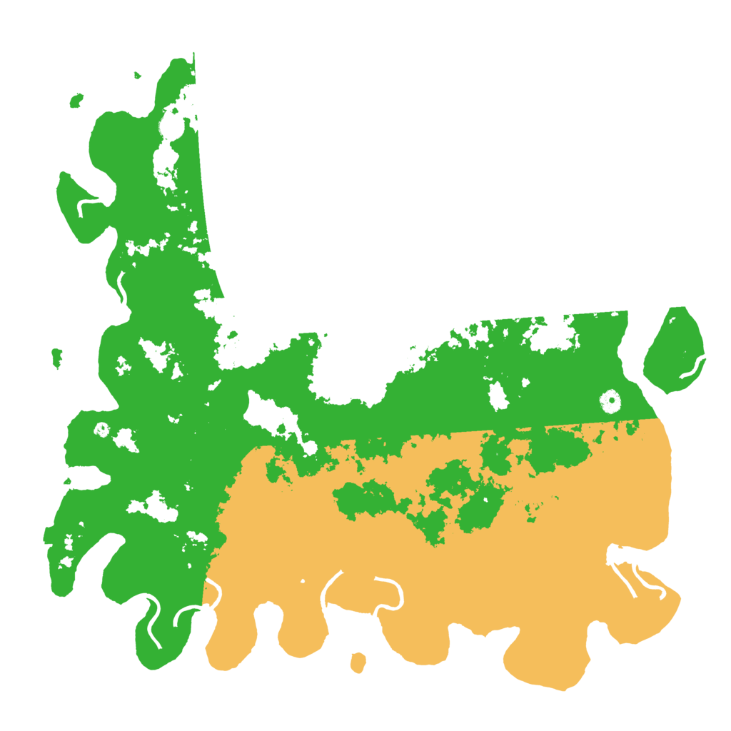 Biome Rust Map: Procedural Map, Size: 5000, Seed: 34567891