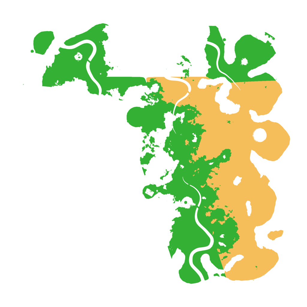 Biome Rust Map: Procedural Map, Size: 4000, Seed: 37607859