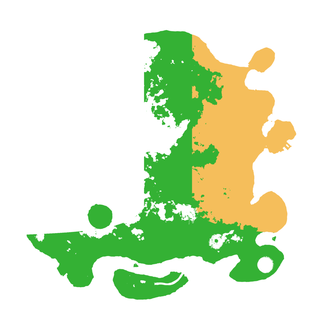 Biome Rust Map: Procedural Map, Size: 3550, Seed: 72494503