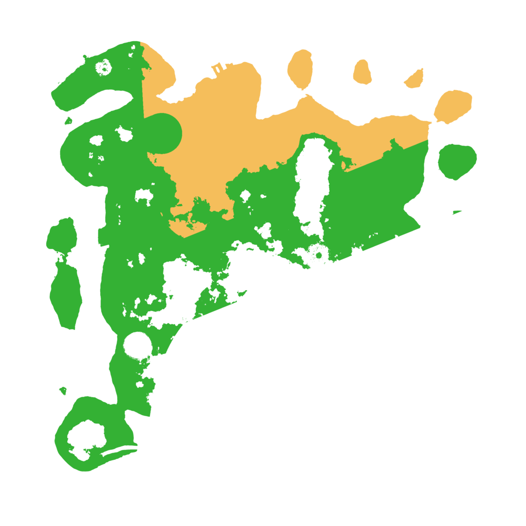 Biome Rust Map: Procedural Map, Size: 3400, Seed: 10945380