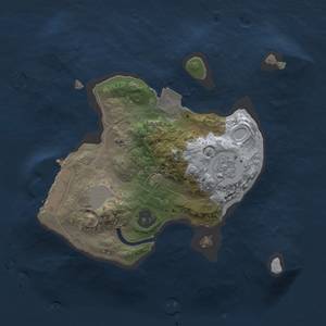 Thumbnail Rust Map: Procedural Map, Size: 1800, Seed: 84268, 5 Monuments