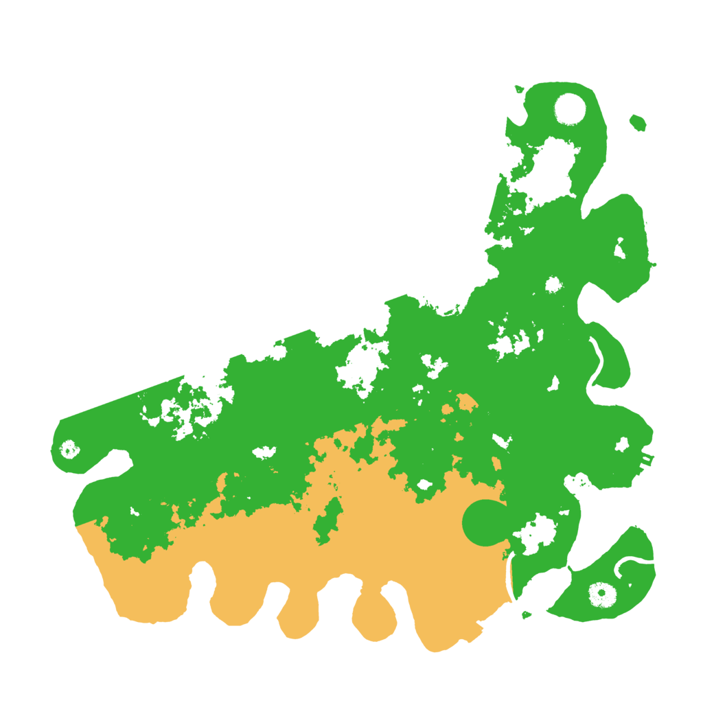 Biome Rust Map: Procedural Map, Size: 3950, Seed: 57571528