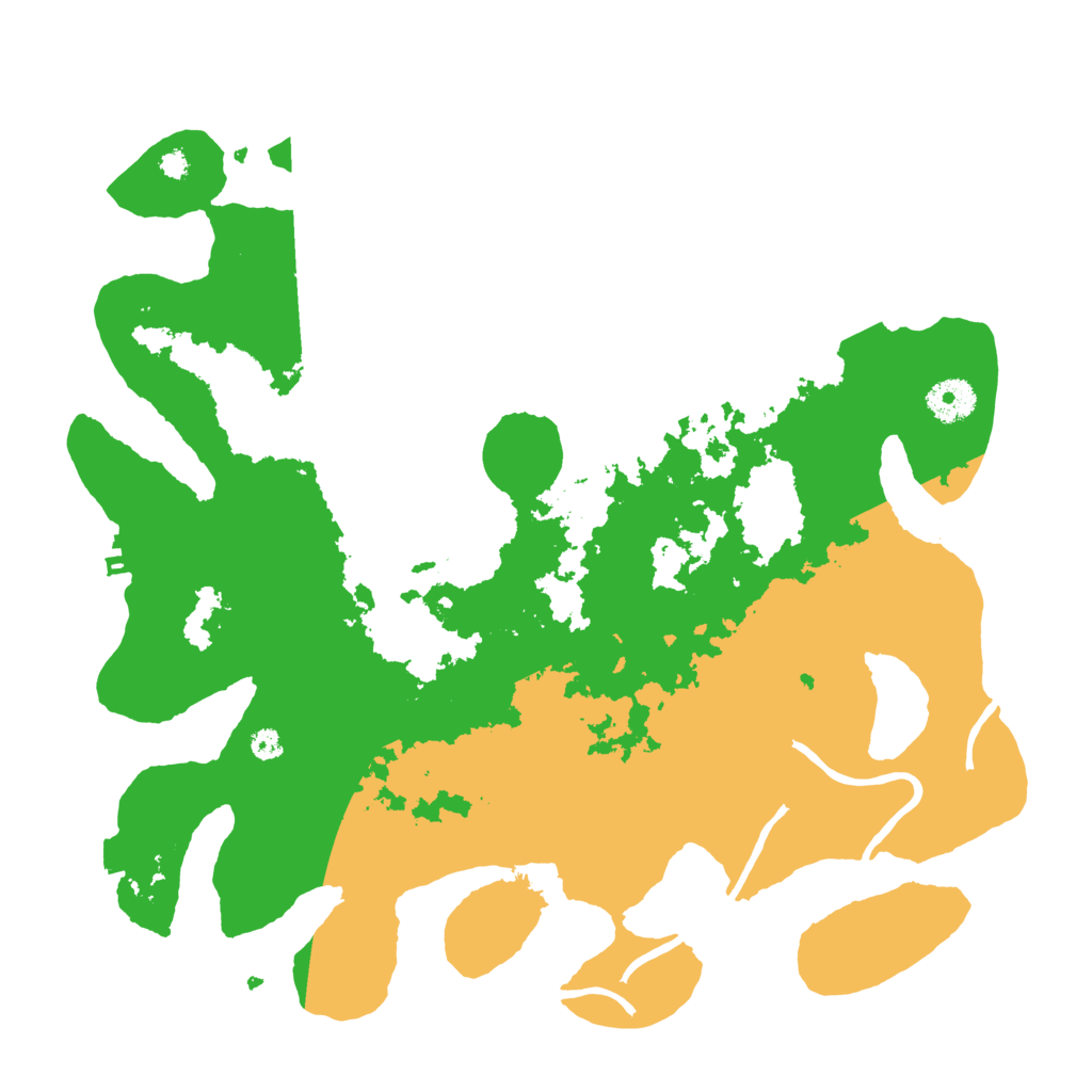 Biome Rust Map: Procedural Map, Size: 3600, Seed: 750717326