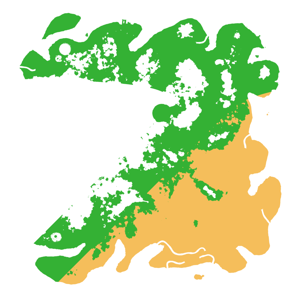 Biome Rust Map: Procedural Map, Size: 4500, Seed: 825588872