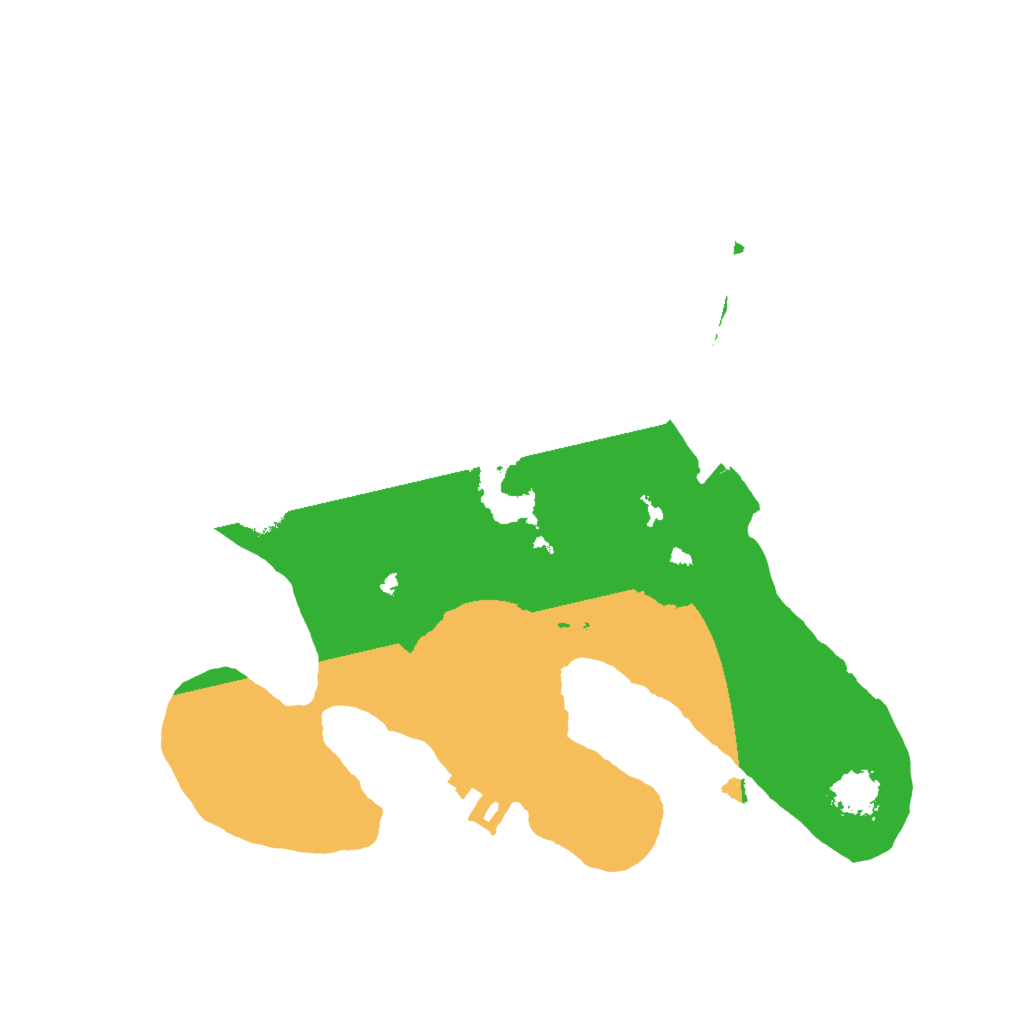 Biome Rust Map: Procedural Map, Size: 2000, Seed: 1313