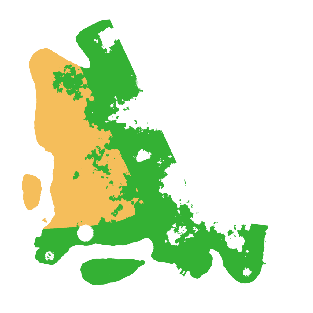 Biome Rust Map: Procedural Map, Size: 3450, Seed: 55307137