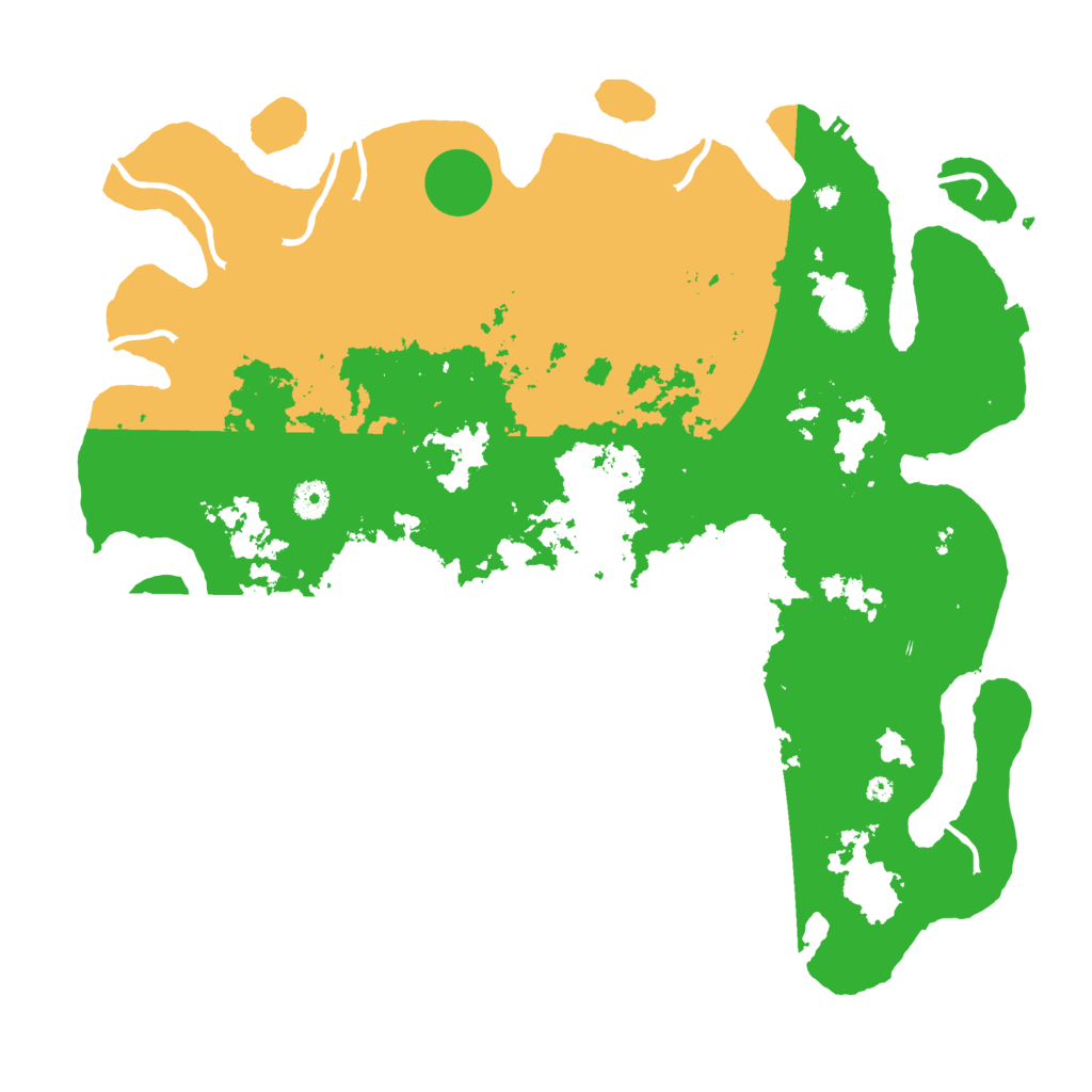 Biome Rust Map: Procedural Map, Size: 4300, Seed: 78560806