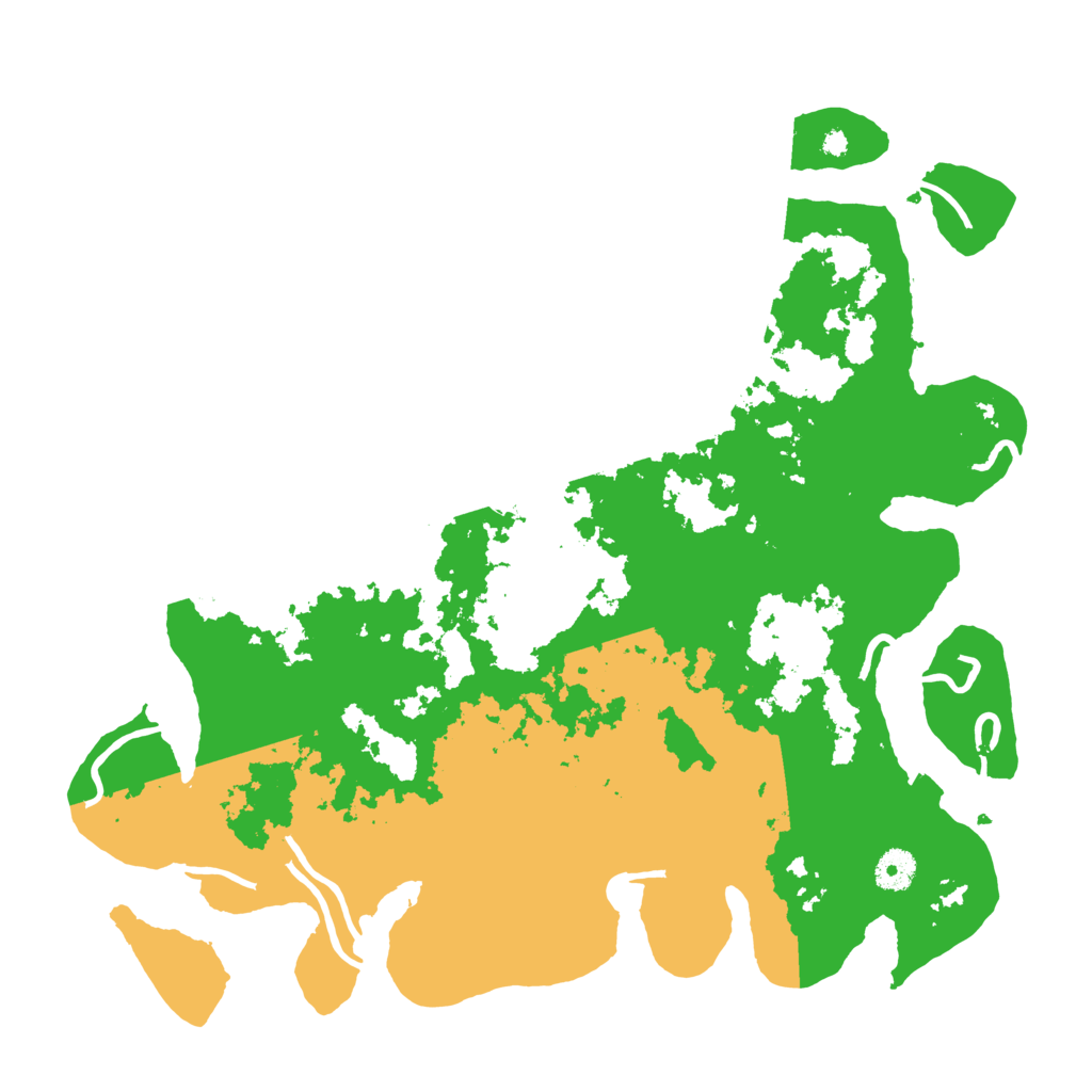 Biome Rust Map: Procedural Map, Size: 4000, Seed: 98379856