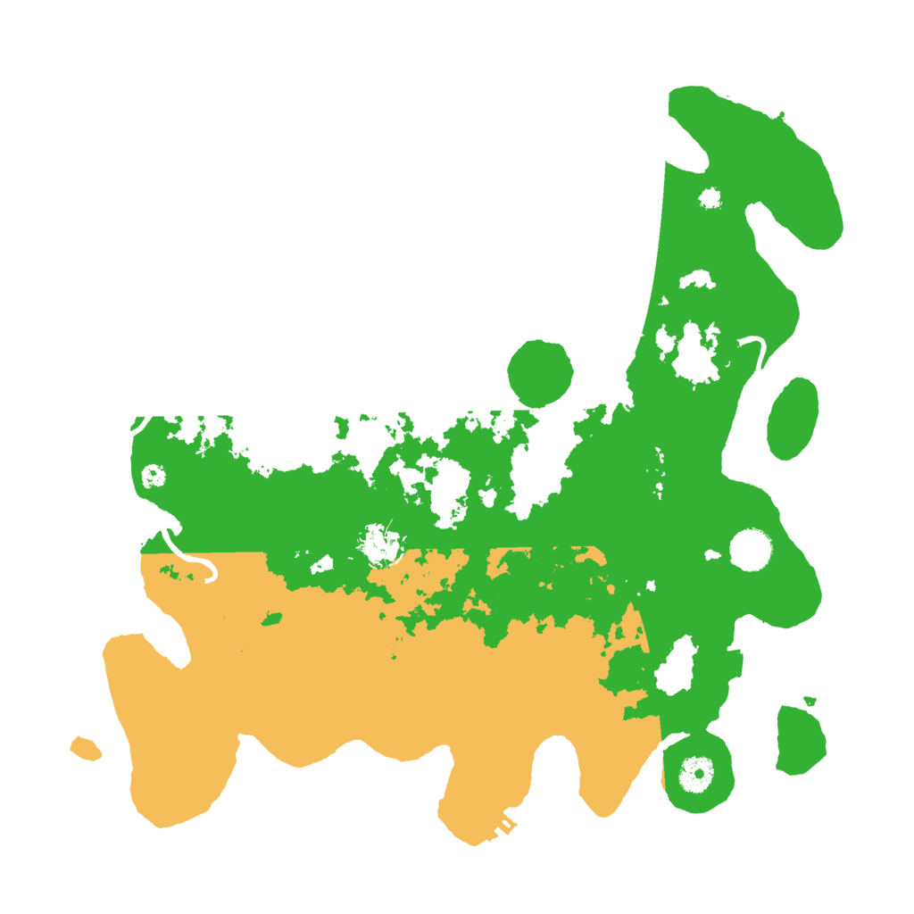 Biome Rust Map: Procedural Map, Size: 3850, Seed: 90193780