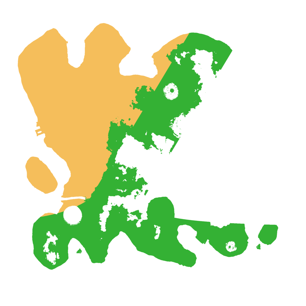 Biome Rust Map: Procedural Map, Size: 3000, Seed: 8605972
