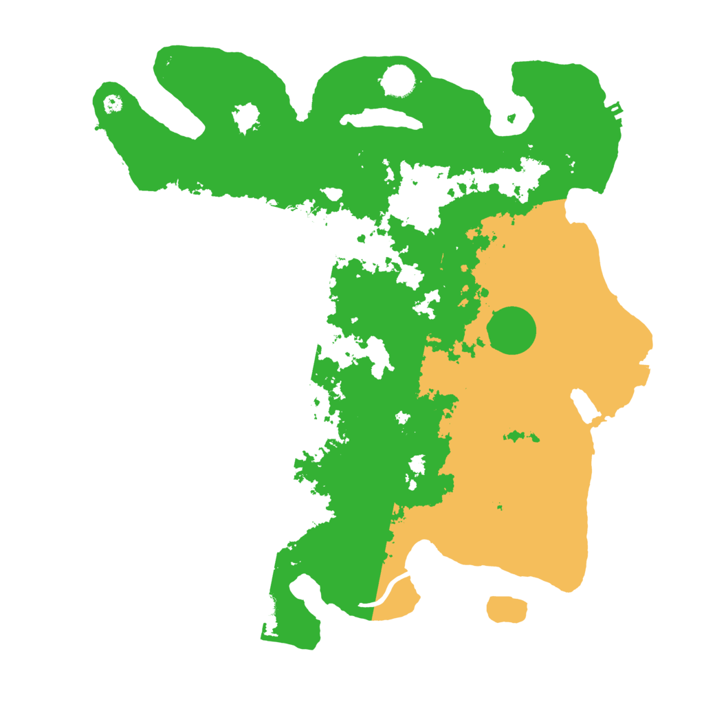 Biome Rust Map: Procedural Map, Size: 3850, Seed: 23456