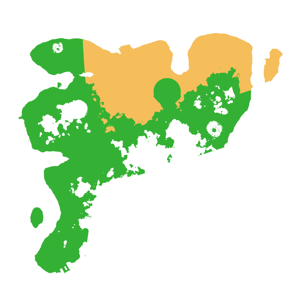 Biome Rust Map: Procedural Map, Size: 3000, Seed: 190280