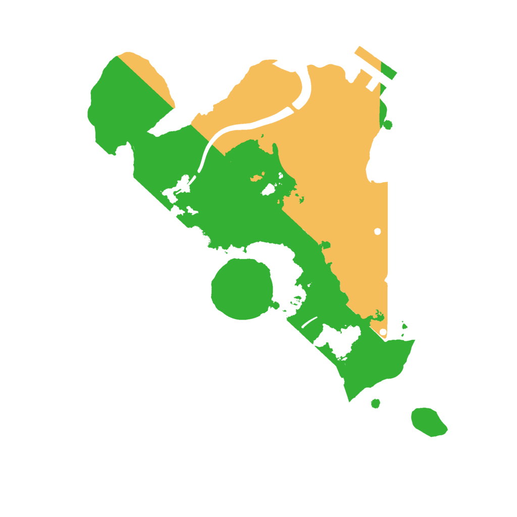 Biome Rust Map: Procedural Map, Size: 2250, Seed: 13138