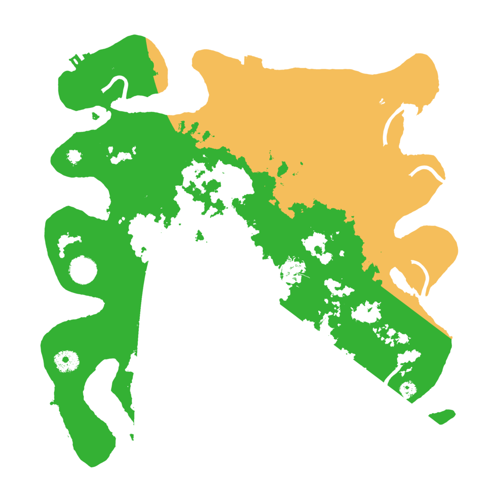 Biome Rust Map: Procedural Map, Size: 3250, Seed: 382061775