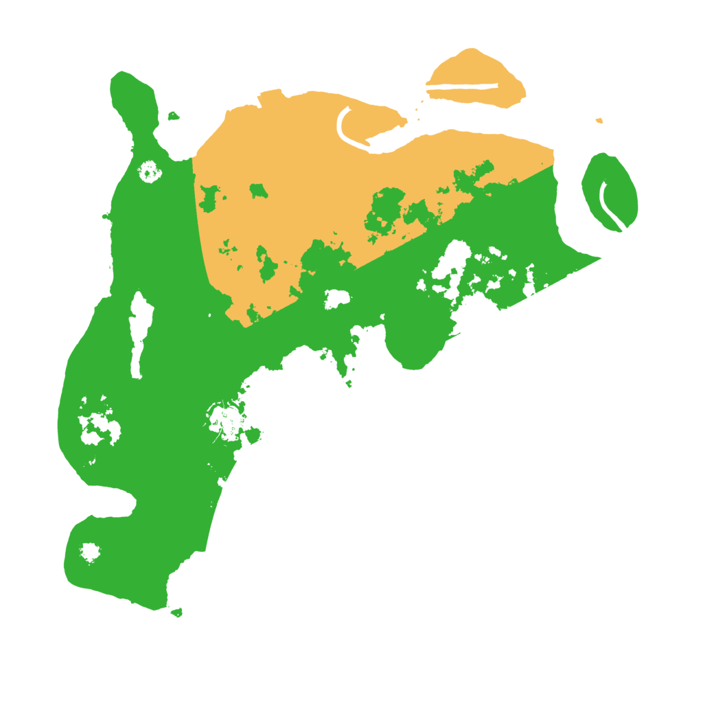 Biome Rust Map: Procedural Map, Size: 3300, Seed: 753035635