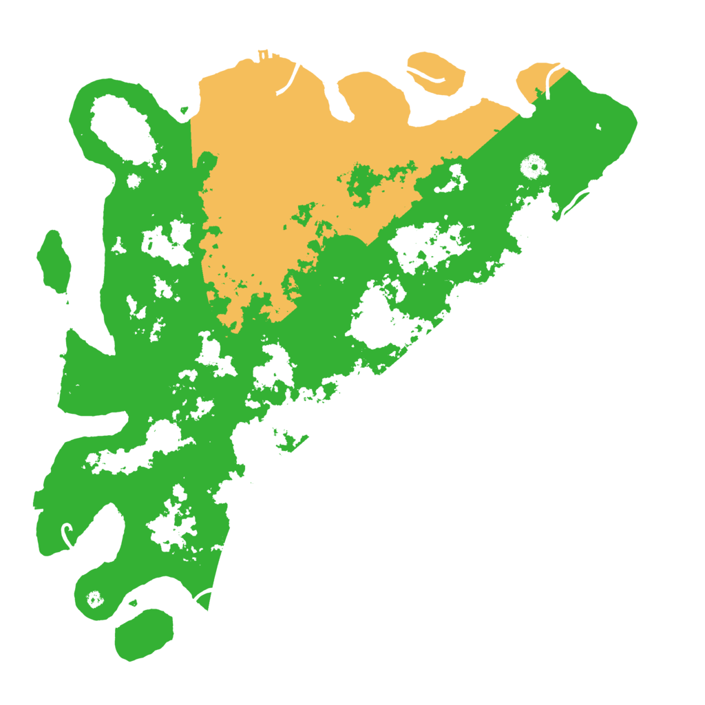 Biome Rust Map: Procedural Map, Size: 4500, Seed: 395901