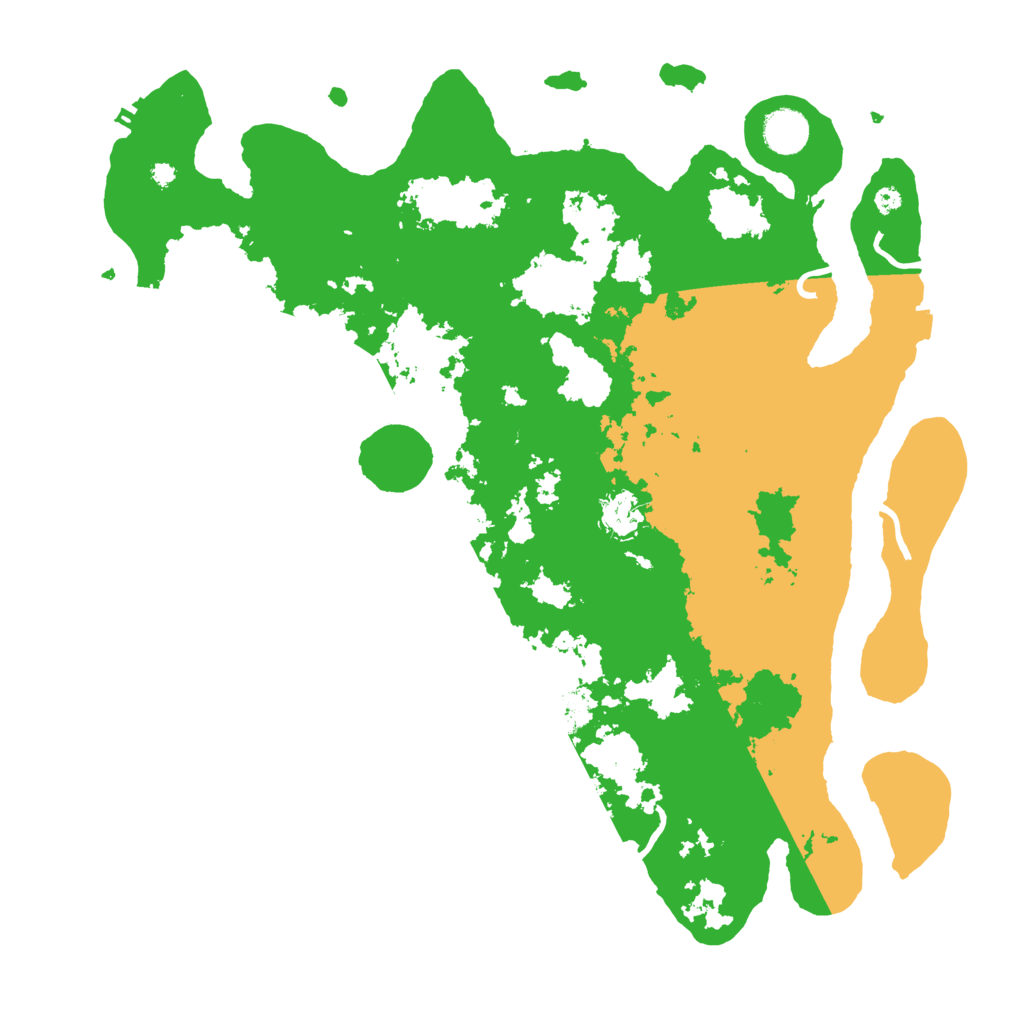 Biome Rust Map: Procedural Map, Size: 4000, Seed: 1176555423