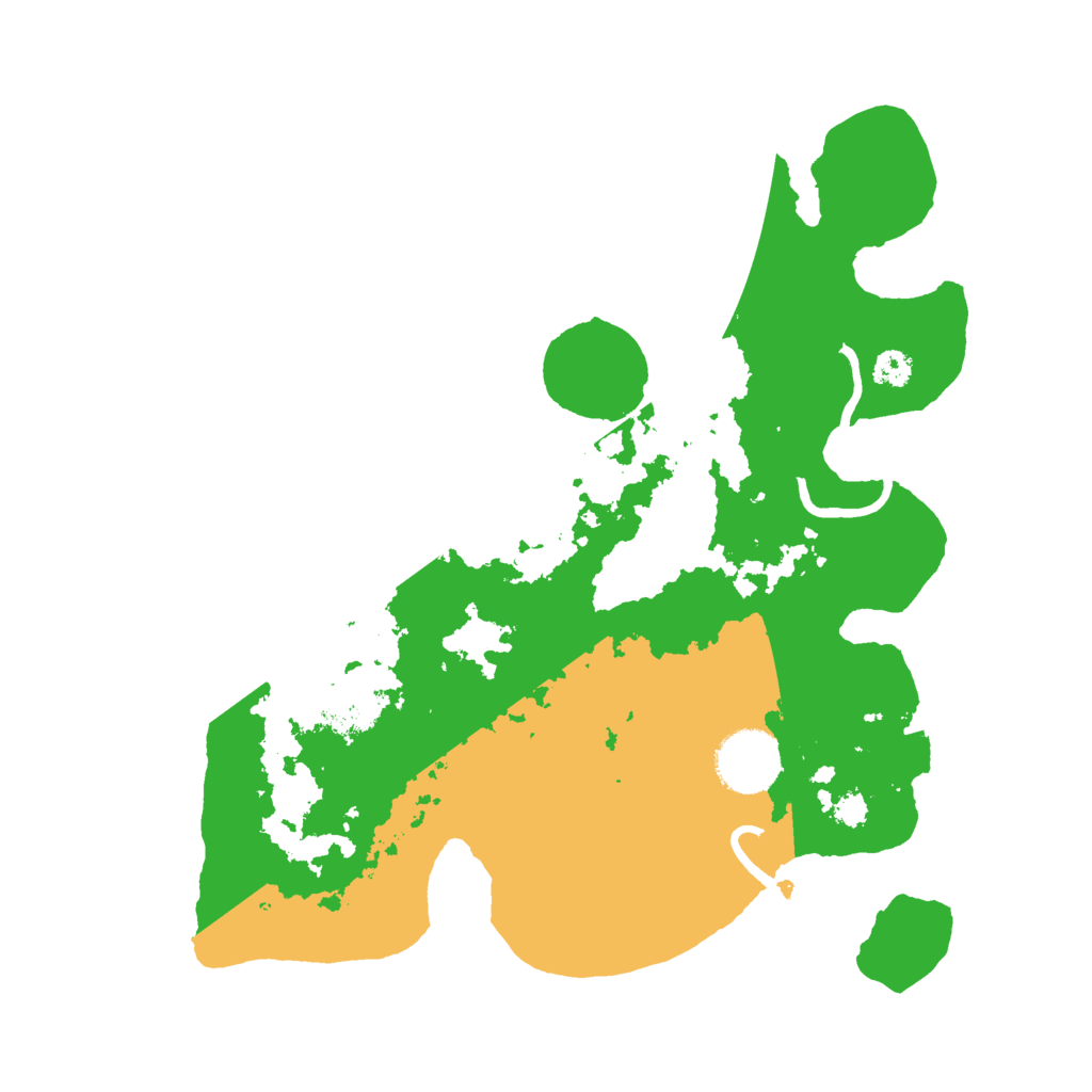 Biome Rust Map: Procedural Map, Size: 3000, Seed: 140146613