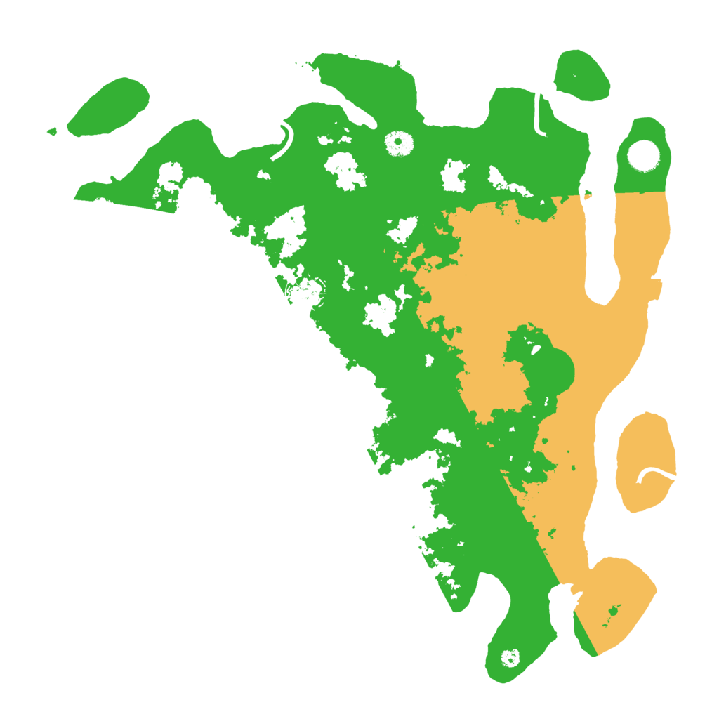 Biome Rust Map: Procedural Map, Size: 4000, Seed: 173094858