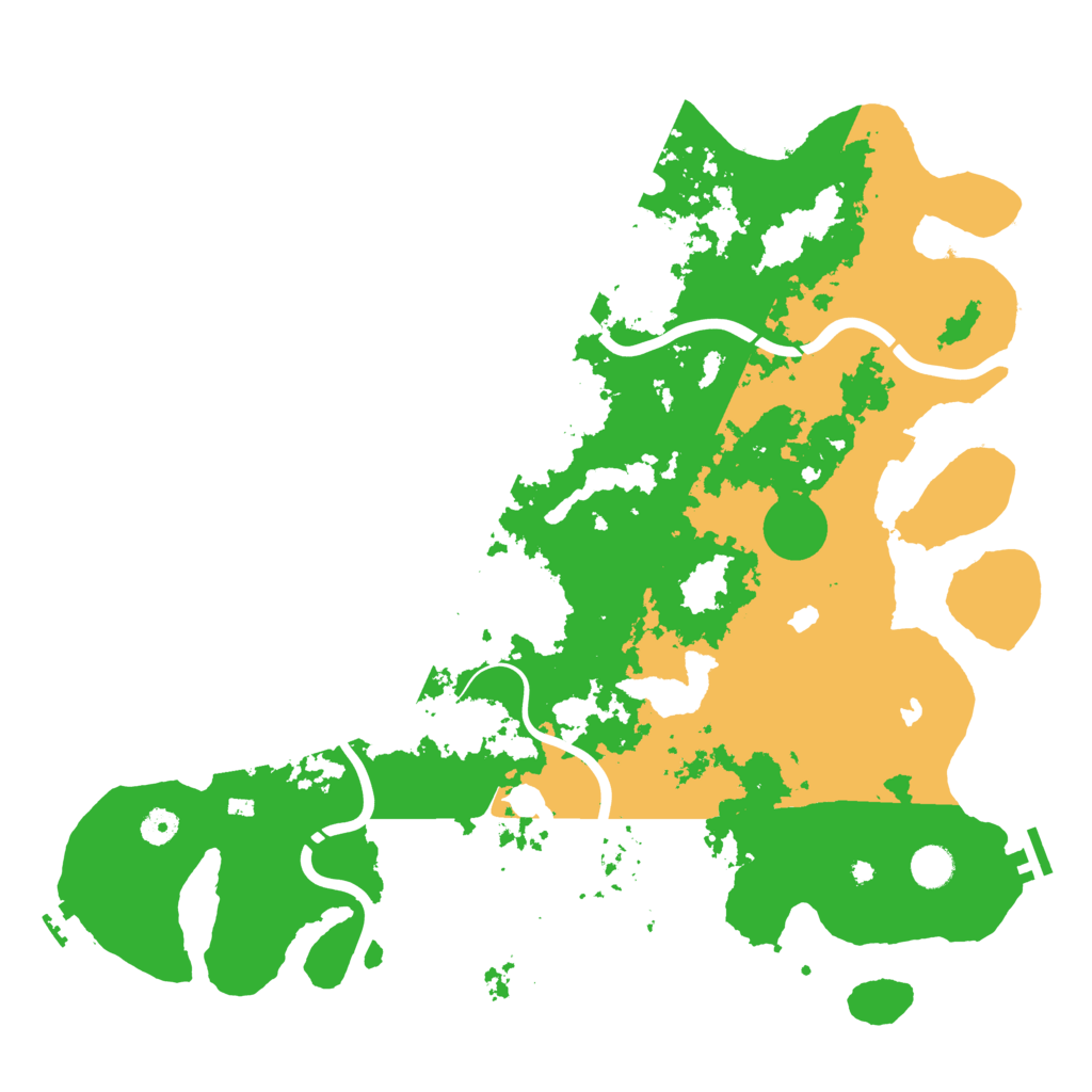 Biome Rust Map: Procedural Map, Size: 4500, Seed: 5733583