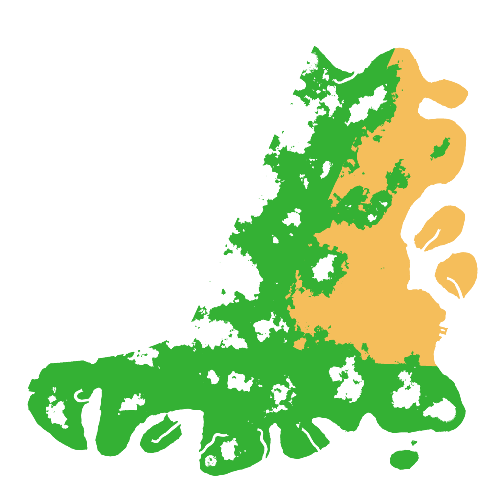 Biome Rust Map: Procedural Map, Size: 4500, Seed: 5733583