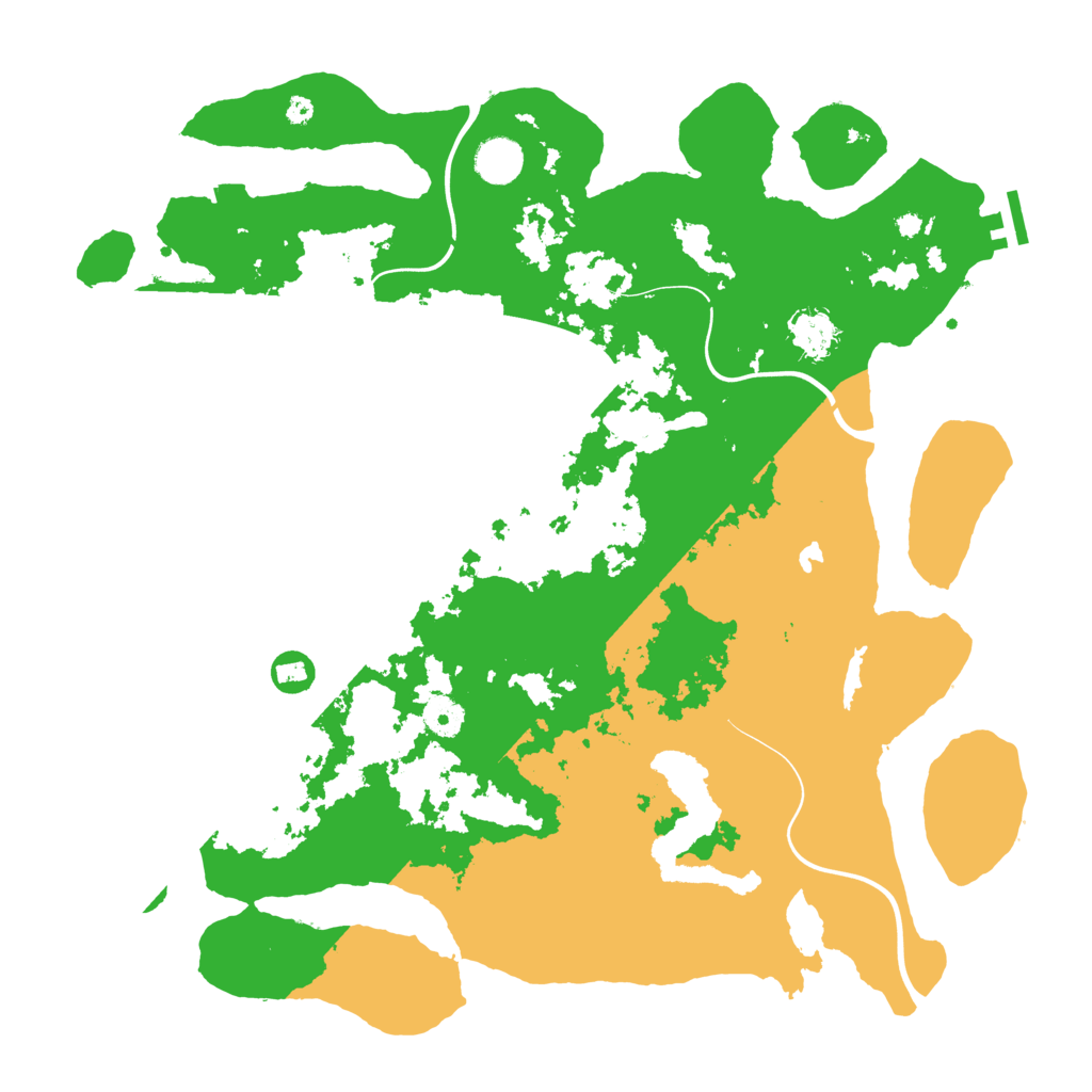 Biome Rust Map: Procedural Map, Size: 4050, Seed: 1774686657