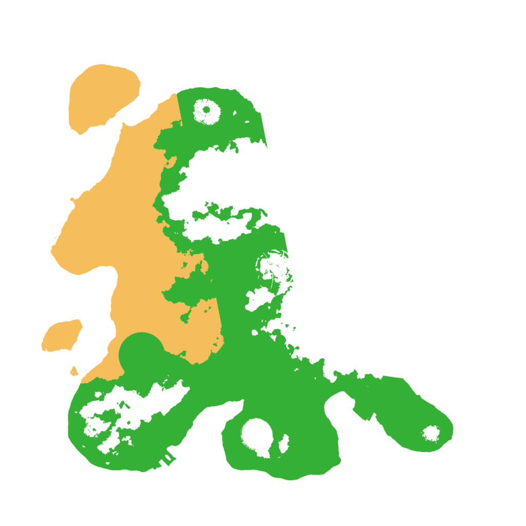 Biome Rust Map: Procedural Map, Size: 3000, Seed: 255422