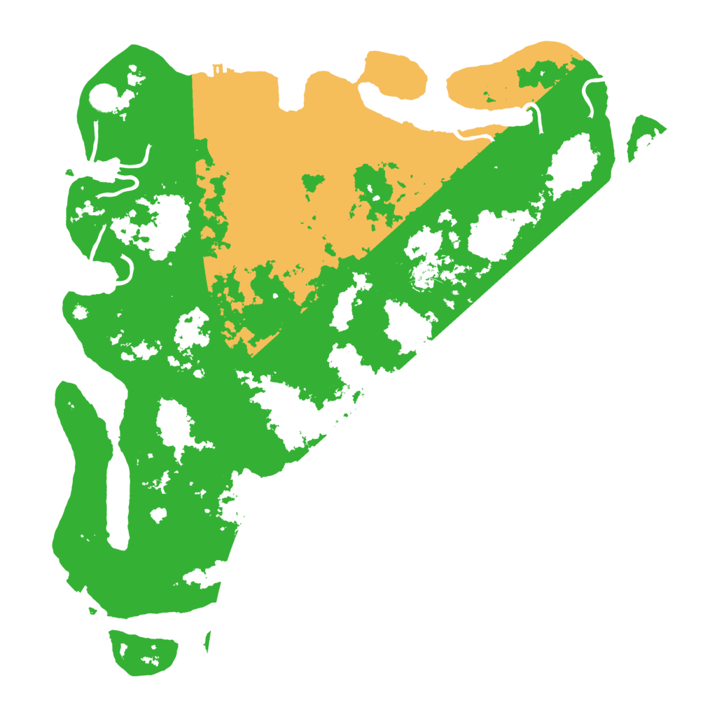 Biome Rust Map: Procedural Map, Size: 4500, Seed: 617642038