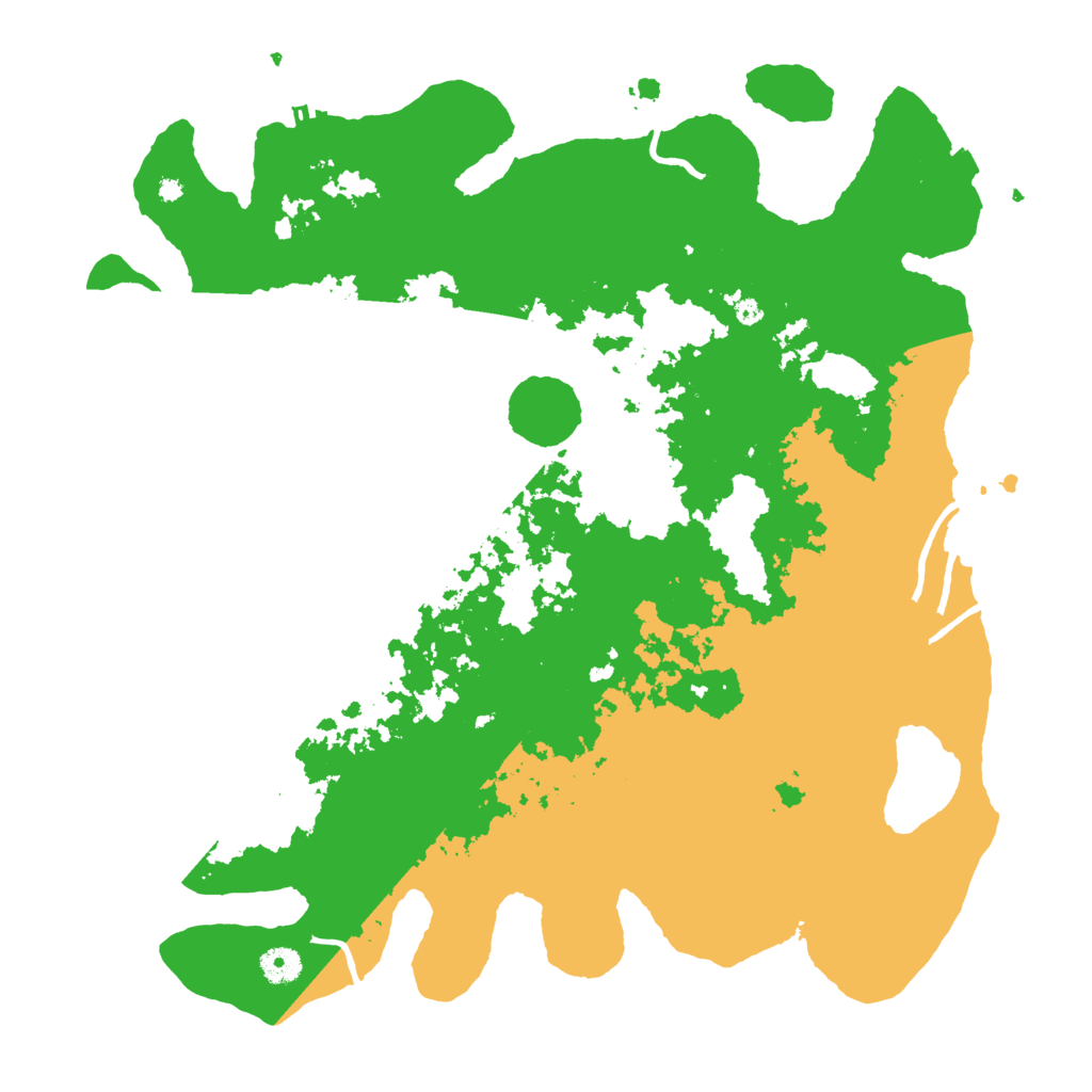 Biome Rust Map: Procedural Map, Size: 4250, Seed: 501