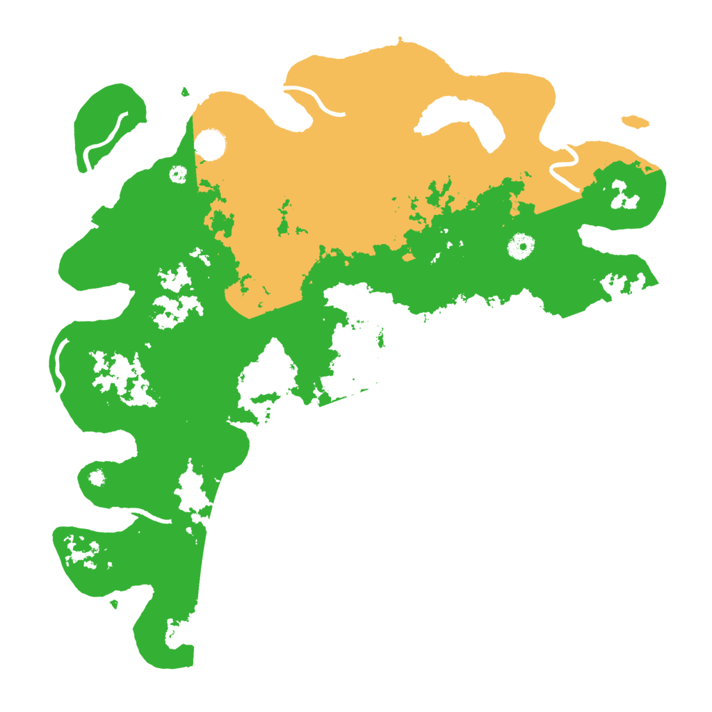 Biome Rust Map: Procedural Map, Size: 4100, Seed: 920706