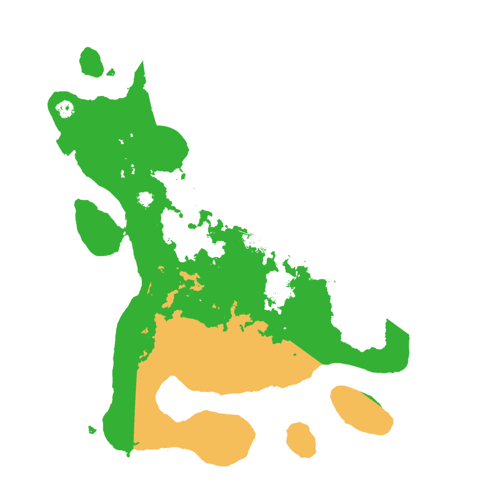 Biome Rust Map: Procedural Map, Size: 3000, Seed: 114381505