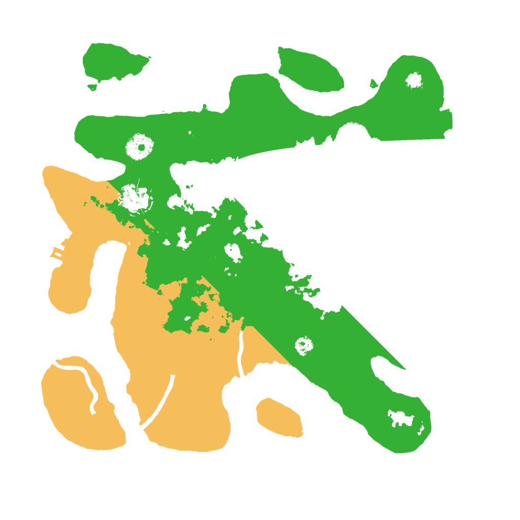 Biome Rust Map: Procedural Map, Size: 3000, Seed: 123424