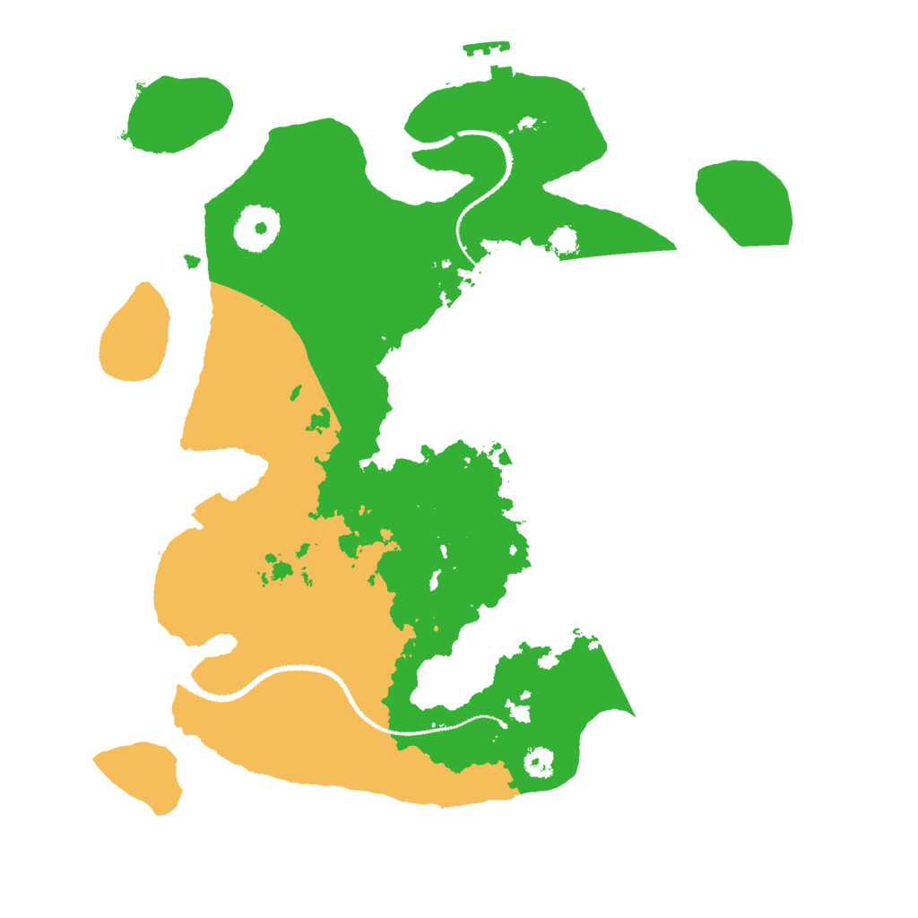 Biome Rust Map: Procedural Map, Size: 3000, Seed: 31899