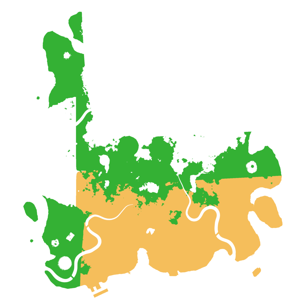 Biome Rust Map: Procedural Map, Size: 4000, Seed: 1498092829
