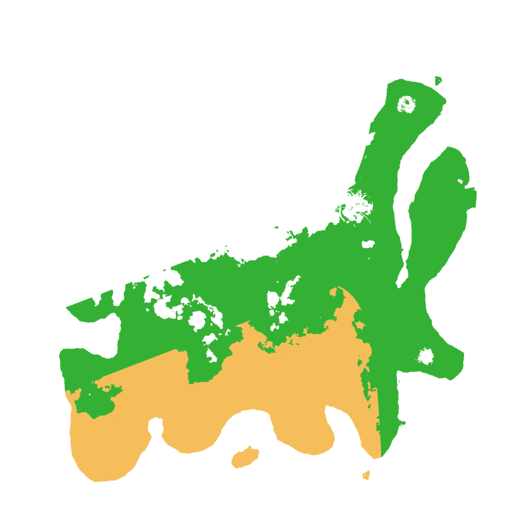 Biome Rust Map: Procedural Map, Size: 3000, Seed: 1884061562