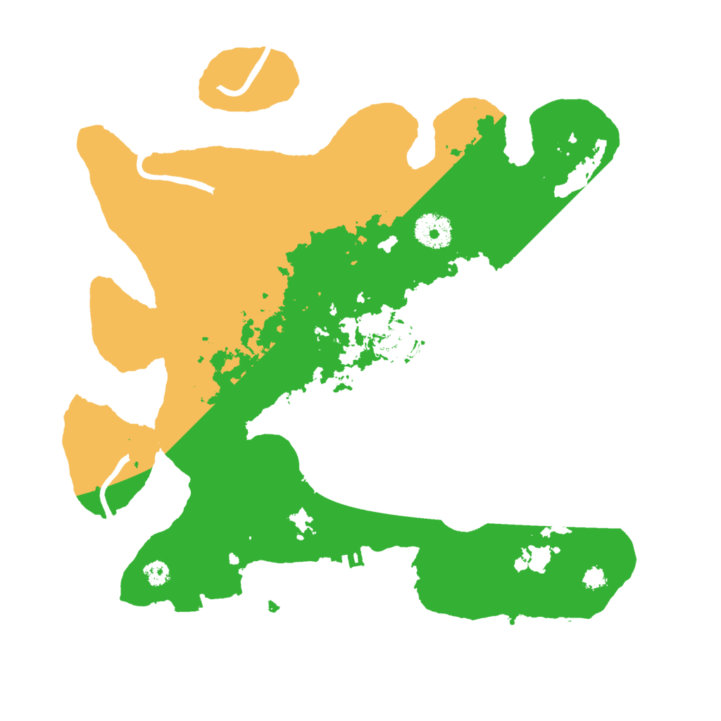 Biome Rust Map: Procedural Map, Size: 3000, Seed: 982809184