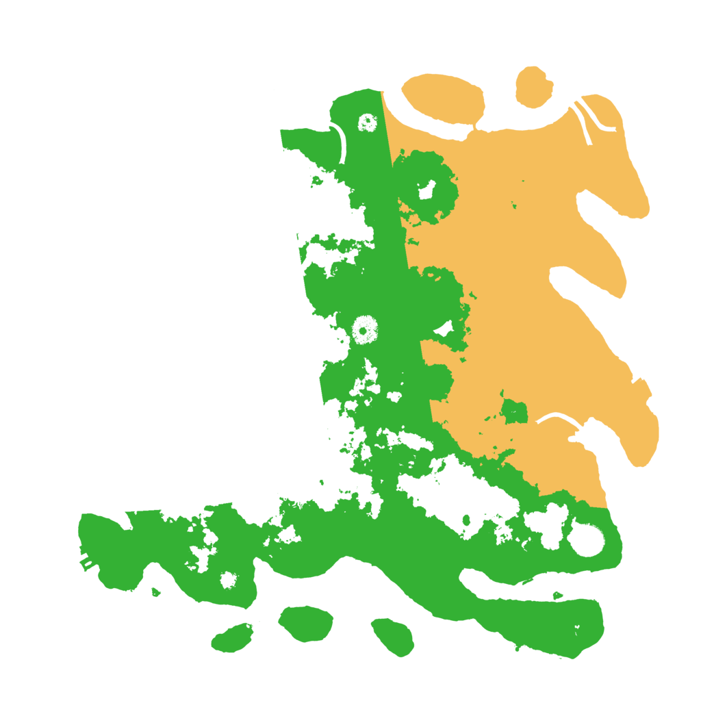 Biome Rust Map: Procedural Map, Size: 3800, Seed: 1622207372